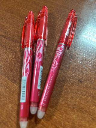 Bolígrafo Pilot Frixion 0.5 Rojo