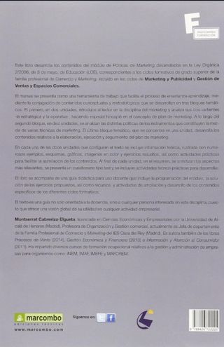 Políticas de marketing libro.