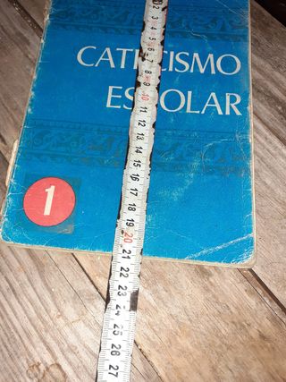 Catecismo Escolar 1 de 1968 ver fotos