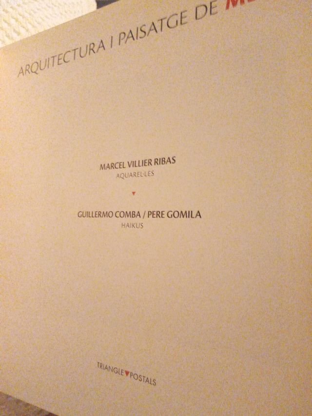Marcel Villier, arquitectura i paisatge de Meno...