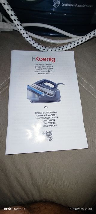 Ferro da stiro con caldaia HKoenig