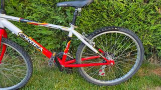 Bicicleta Orbea Orion Jr  24' Roja y Blanca