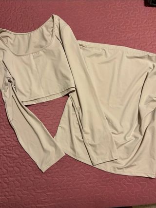 Conjunto premamá beige