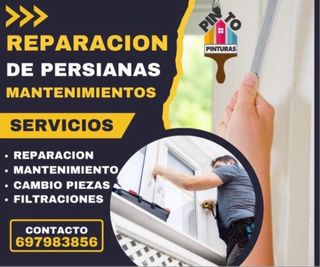 REPARACION Y MANTENIMIENTO DE PERSIANAS