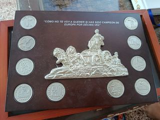 Colección Monedas de la 10ª Champions Real Madrid