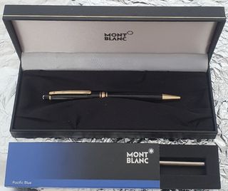 Bolígrafo Montblanc Negro y Dorado