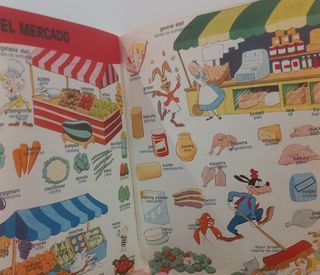 El libro de las palabras en inglés Walt Disney