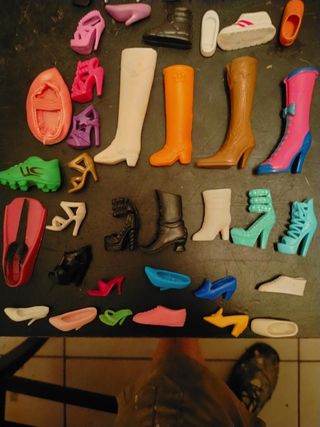 Scarpe Barbie Spaiate