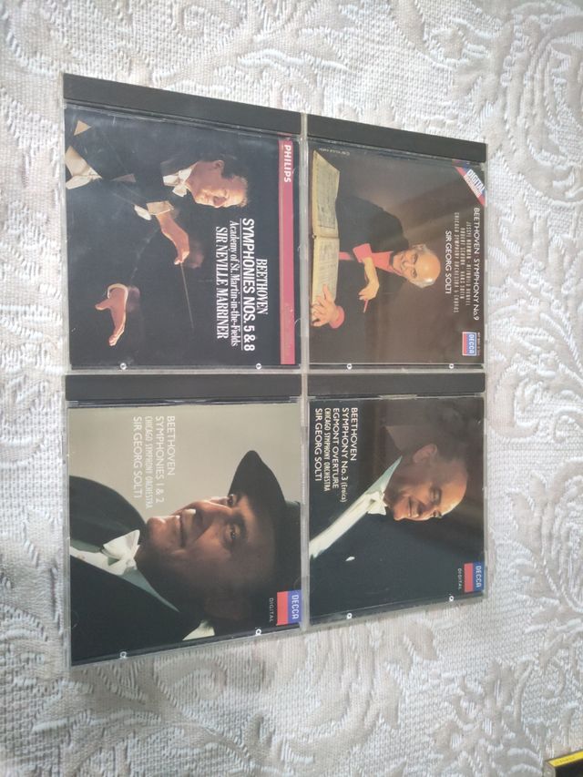 CDs Música Clásica Beethoven, Brahms, Mahler