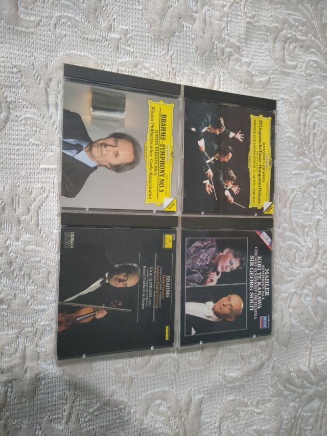 CDs Música Clásica Beethoven, Brahms, Mahler