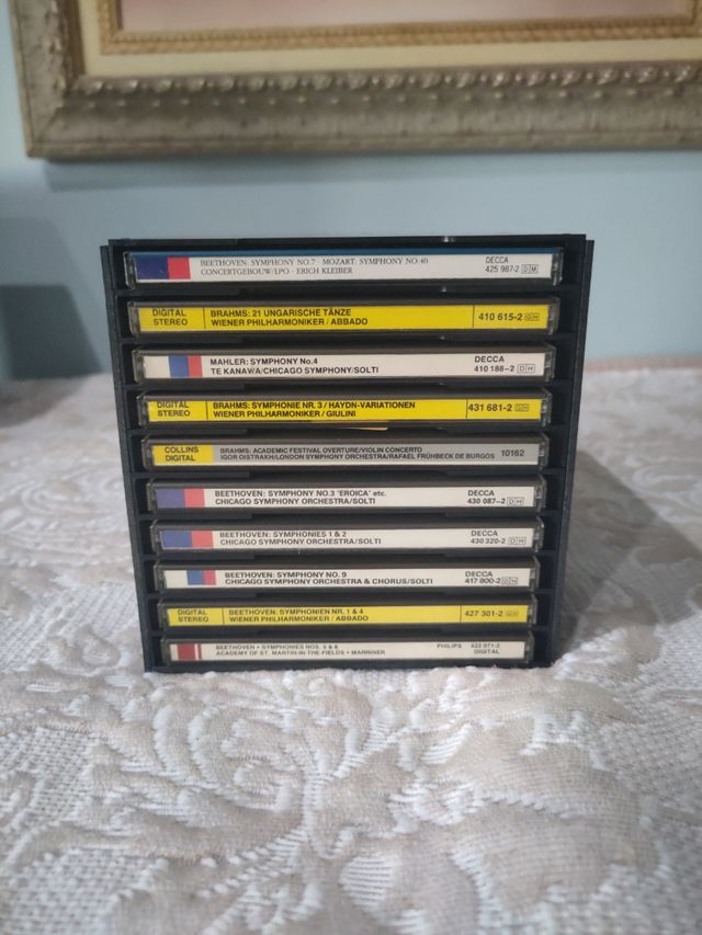 CDs Música Clásica Beethoven, Brahms, Mahler