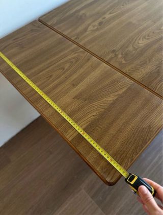 Mesa extensible de madera
