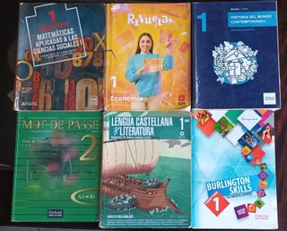 Libros 1 Bachillerato