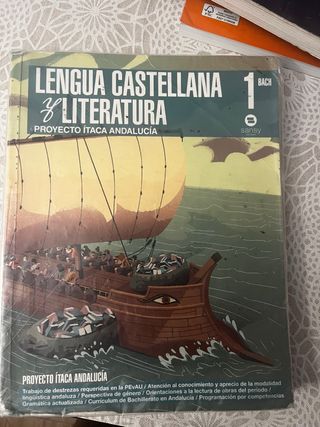 Libro de Lengua castellana y literatura 1°Bach