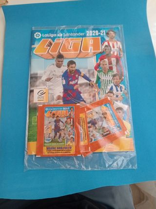 Álbum LaLiga Santander 2020-21 sellado con sobres 