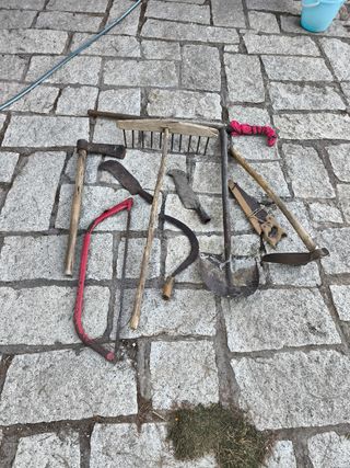 Lote herramientas antiguas