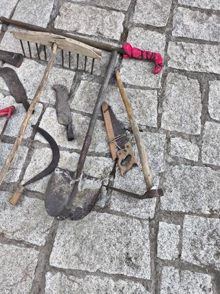 Lote herramientas antiguas