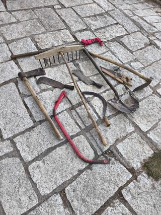 Lote herramientas antiguas