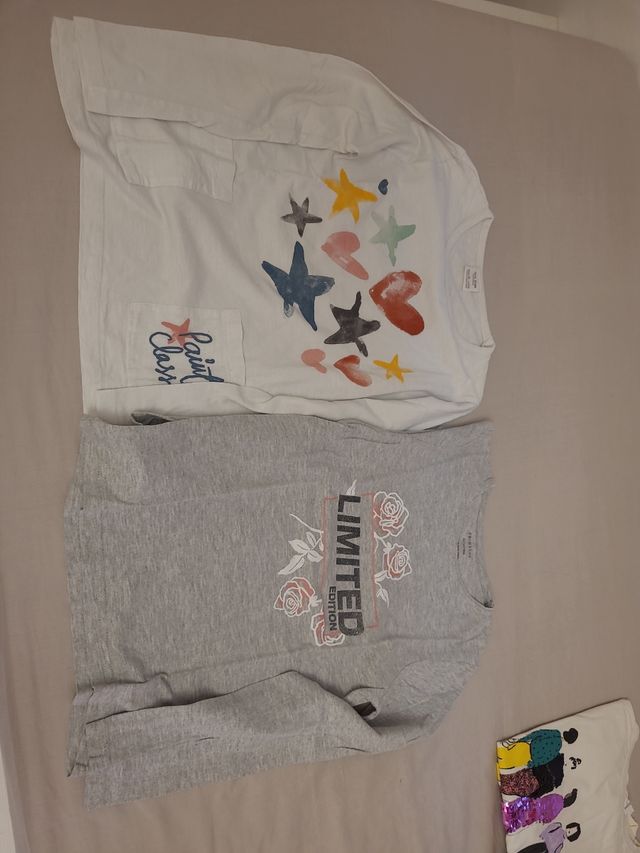 Lote 2 Camisetas Manga Larga 10 Años