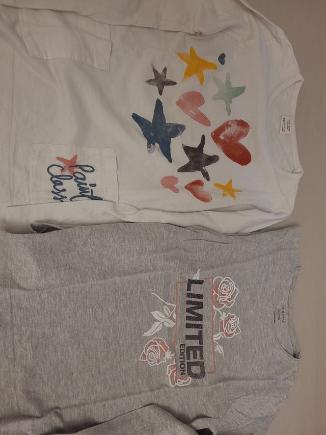 Lote 2 Camisetas Manga Larga 10 Años