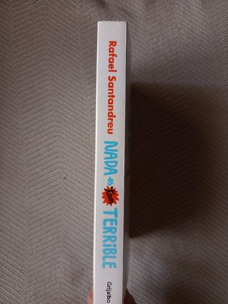 Libro Nada es tan terrible de Rafael Santandreu.
