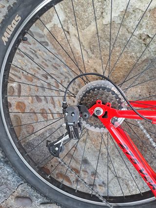 Bicicleta de Montaña WADER Roja