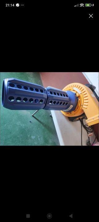 Tubo extractor aire hinchable