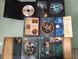 Lote películas DVD Harry Potter (Inglés)