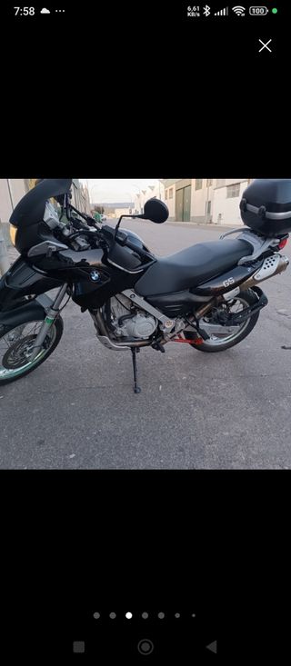 BMW f 650 gs Ruedas recién cambiadas