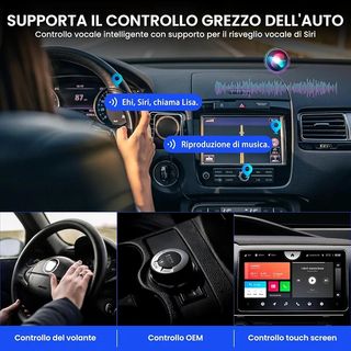 Adattatore carplay senza fili wireless