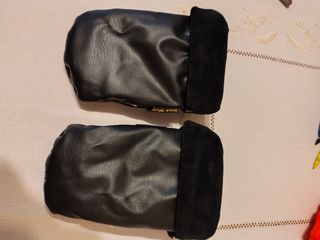 Manoplas para silla de paseo negras