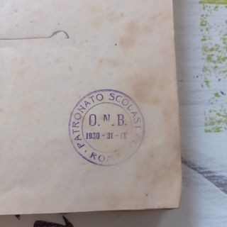 Libro elementare 1930/31