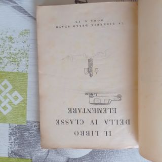 Libro elementare 1930/31