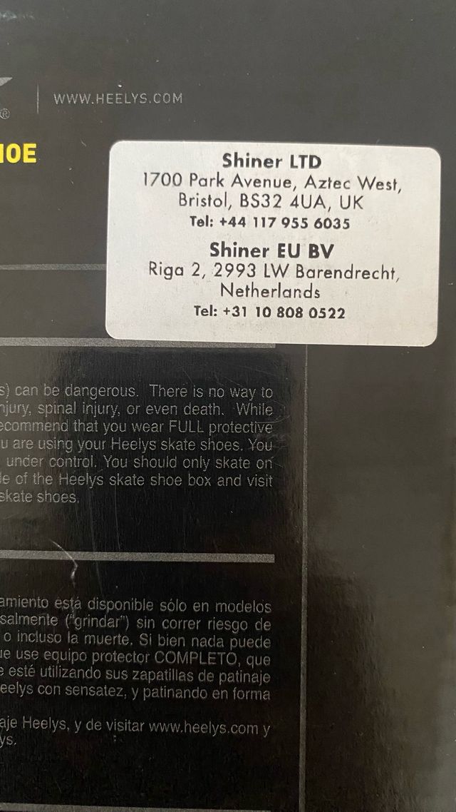 Zapatillas Heelys Negras y Rosas