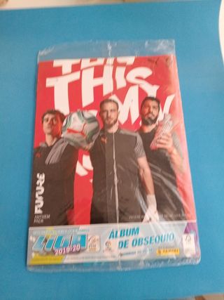 Álbum Liga Santander 2019-20 con 2 sobres