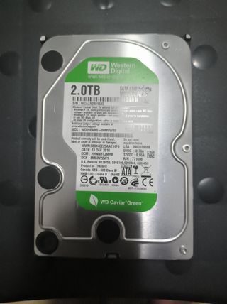 Disco Duro WD Caviar Green 2TB