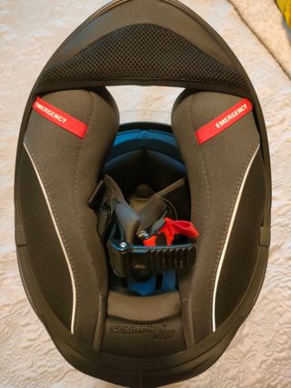 Casco Integral Scorpion EXO-510 Air Gris Talla XS