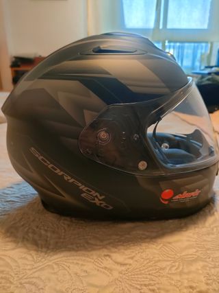 Casco Integral Scorpion EXO-510 Air Gris Talla XS