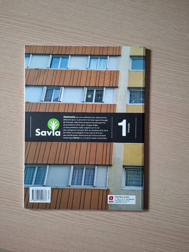 Méthode de français. 1 ESO. Adomania. Savia