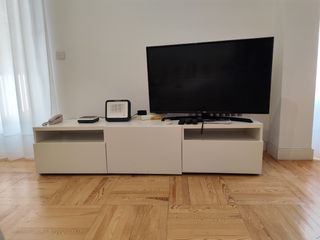 Mesa TV Ikea BESTÅ Blanca