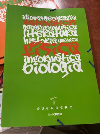 Carpeta infantil con diseño graffiti