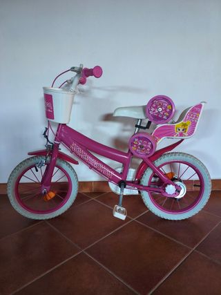 Bicicleta infantil rosa