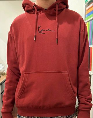 Sudadera Karl Kani Roja Talla S