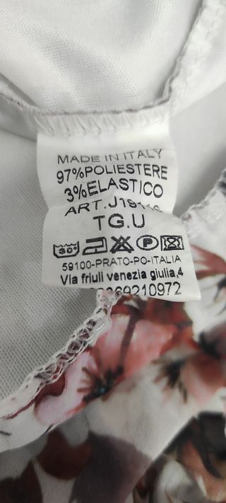 Maglietta FLY LOVE donna fantasia floreale