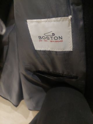 Traje de hombre negro