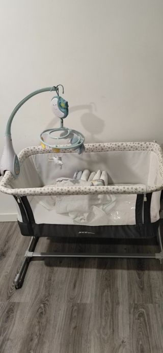 Minicuna Colecho Jane Estrella Gris