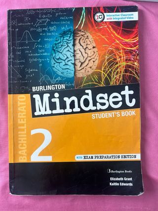 Libro Mindset 2 Bachillerato Burlington