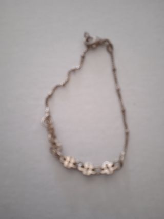 Colgante y pulsera plata turquesa