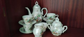 Juego de café de porcelana