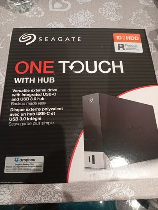 Disco Duro Externo Seagate One Touch 10TB nuevo